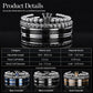 👑 Men's Stainless Steel Crown Bracelet 3-Piece Set — Luxury Royal Crown Design with CZ Beads