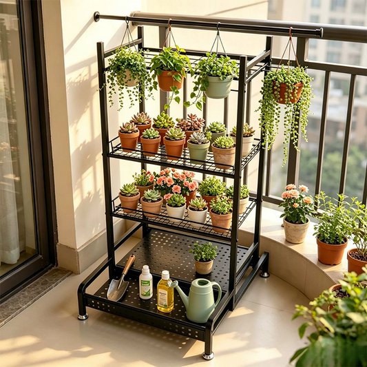 🛠️ Space-Saving Tool Organiser Rack — Wall-Mounted Heavy-Duty Storage | Holds 20+ Tools | Easy Installation | Fits Most Hand Tools