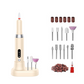 ⚡ Cordless Electric Nail Drill Machine with Charging Base