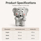 🐶 Cute Pet Cup Hanging Mini Fan — Portable USB Rechargeable 3-Speed Fan with Cup-Shaped Design