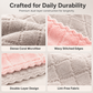 🧹 Soft Microfiber Double-Sided Cleaning Cloth — Lint-Free & Scratch-Free Multi-Purpose Cloth