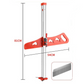 🎯 Precision Drywall Cutting Tool — Dual Fixed Positioners & Clear Guide Line for Dead-On Accuracy