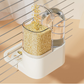 🐦 2-in-1 Automatic Bird Feeder and Waterer for Cage — Gravity-Fed No-Mess Feeder| Cage-Mount Design
