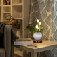 🌷 Elegant Tulip Bouquet Night Light — Lifelike PU Flower Table Lamp with 3-Color LED & Touch Dimming