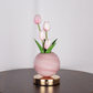 🌷 Elegant Tulip Bouquet Night Light — Lifelike PU Flower Table Lamp with 3-Color LED & Touch Dimming