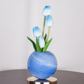 🌷 Elegant Tulip Bouquet Night Light — Lifelike PU Flower Table Lamp with 3-Color LED & Touch Dimming
