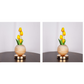 🌷 Elegant Tulip Bouquet Night Light — Lifelike PU Flower Table Lamp with 3-Color LED & Touch Dimming