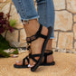 👡 Women's Round Toe Flat Breathable Sandals — Comfortable Everyday Summer Sandals with Arch Support & Non-Slip Sole