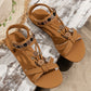 👡 Women's Round Toe Flat Breathable Sandals — Comfortable Everyday Summer Sandals with Arch Support & Non-Slip Sole