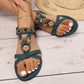 👡 Women's Round Toe Flat Breathable Sandals — Comfortable Everyday Summer Sandals with Arch Support & Non-Slip Sole