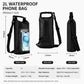 📱 Waterproof Touchscreen Dry Bag – IPX8 Phone Pouch for Swimming, Beach & Kayaking | Crystal Clear Anti-Fog Window