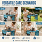 🐾 2-in-1 Foldable Pet Grooming Bed — Convertible Kennel & Sofa for Small Dogs & Cats | Soft Crystal Velvet | Machine Washable