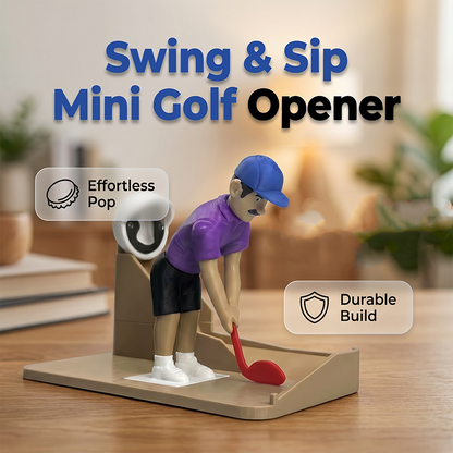 🏌️ Mini Golf Novelty Bottle Opener – Fun Putter-Style Cap Opener