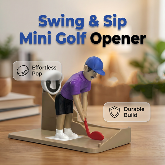 🏌️ Mini Golf Novelty Bottle Opener – Fun Putter-Style Cap Opener