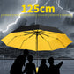 🌂 Large Automatic Umbrella – Windproof Rain & UPF 50+ Sun Protection, One-Button Open for Commuting & Outdoor Use ☀️🌧️