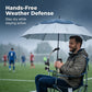 Flexible Umbrella Mount for Outdoors