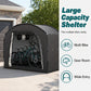 ⛺ Waterproof Bicycle Storage Tent – Portable Outdoor Bike Shed for 2-3 Bikes, with UV Protection & Weatherproof Cover, Easy Assembly 🚲🏠