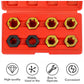 🔧 8Pcs Thread Repair Kit – Helicoil Restoring Tool Set for M5-M12 Stripped Threads, Automotive Screw Repair with HSS Drill Bits & Insert Tools 🚗💪
