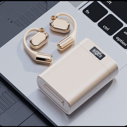 🏃 Comfort Fit Open-Ear Wireless Earphones – Secure Ear Hook Design for Sports & All-Day Wear, Stay Aware of Surroundings 🎧🌿