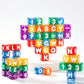 🧊 Magnetic Alphabet & Number Cubes for Children – 6-Side Magnetic Building Blocks for Spelling, Counting & STEM Learning, 3+ Years 🔤🔢