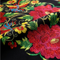 🌺 Mexican Floral Tablecloth with Scalloped Edge – Vibrant Fiesta-Style Design for Dining & Kitchen, Machine Washable 🧵✨