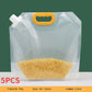 📦 Large Capacity Cereal Storage Bag – Reusable Airtight Food-Grade Bag for Pantry Organization, Holds 5kg+ Dry Food, Space-Saving Design 🥣✨