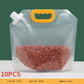 📦 Large Capacity Cereal Storage Bag – Reusable Airtight Food-Grade Bag for Pantry Organization, Holds 5kg+ Dry Food, Space-Saving Design 🥣✨