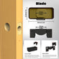 🔧 Professional Door Latch Installation Tool – Precision Jig for UK Standard Doors, Quick Alignment for Handles & Latches 🚪⚡