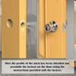 🔧 Professional Door Latch Installation Tool – Precision Jig for UK Standard Doors, Quick Alignment for Handles & Latches 🚪⚡