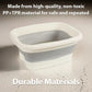 ⏳Time-Limited Special⏰🛁 Collapsible Foot Spa Basin with Lid – Portable Silicone Foot Soak Tub
