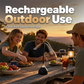 ✨ Fly Repellent Fan – Rechargeable USB-C Table Fan, Chemical-Free with Flexible Blades, Keeps Flies Away from Food for BBQ & Picnic 🍔🌿