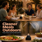 ✨ Fly Repellent Fan – Rechargeable USB-C Table Fan, Chemical-Free with Flexible Blades, Keeps Flies Away from Food for BBQ & Picnic 🍔🌿