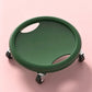 💪 4-Wheel Ab Roller with Knee Mat – 360° Gliding Core Trainer for Home Gym, Sturdy Abdominal Wheel for Full Body Workout 🏋️‍♂️✨
