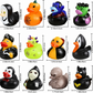 🎃 Halloween Duck Bath Toy – 12 Pack Spooky Rubber Duckies for Kids, Fun Squeaker Bath Toys for Trick or Treat, Party Favours & Decor 🦇🧡