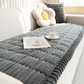 🛋️ Quilted Corduroy Non-Slip Sofa Cushion – Thick & Soft Furniture Protector with Anti-Slip Backing, Fits 2/3/4 Seater Sofas 🧵✨