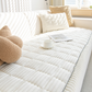 🛋️ Quilted Corduroy Non-Slip Sofa Cushion – Thick & Soft Furniture Protector with Anti-Slip Backing, Fits 2/3/4 Seater Sofas 🧵✨