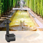 ☀️ Outdoor Solar Fountain Pump Set with Split Panel – 5 Nozzle Garden Water Feature Kit for Bird Bath, Pond & Patio, Eco-Friendly 🪷✨