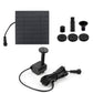 ☀️ Outdoor Solar Fountain Pump Set with Split Panel – 5 Nozzle Garden Water Feature Kit for Bird Bath, Pond & Patio, Eco-Friendly 🪷✨