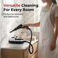 💨 High-Pressure Steam Cleaner: 2500W, 1200ml Tank, Adjustable Steam, 9 Accessories