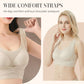 💃 Criss-Cross Lift & Sculpt Comfort Bra – Wireless Support Bra with Flattering U-Back, Seamless Smoothing for Everyday Wear ✨