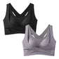 💃 Criss-Cross Lift & Sculpt Comfort Bra – Wireless Support Bra with Flattering U-Back, Seamless Smoothing for Everyday Wear ✨