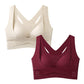 💃 Criss-Cross Lift & Sculpt Comfort Bra – Wireless Support Bra with Flattering U-Back, Seamless Smoothing for Everyday Wear ✨