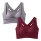 💃 Criss-Cross Lift & Sculpt Comfort Bra – Wireless Support Bra with Flattering U-Back, Seamless Smoothing for Everyday Wear ✨