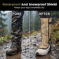 🏔️ Waterproof Hiking Gaiters – Breathable GORE-TEX Leg Guards for Trail & Mountain, Durable 1000D Fabric with Replaceable Straps 🇬🇧⛰️