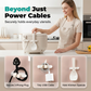 🔌 Self-Adhesive Silicone Cord Organizer – Strong 3M Sticky Cable Clips for Appliances, Desks & Bedside, Keeps Charging Cables Tidy 📱✨