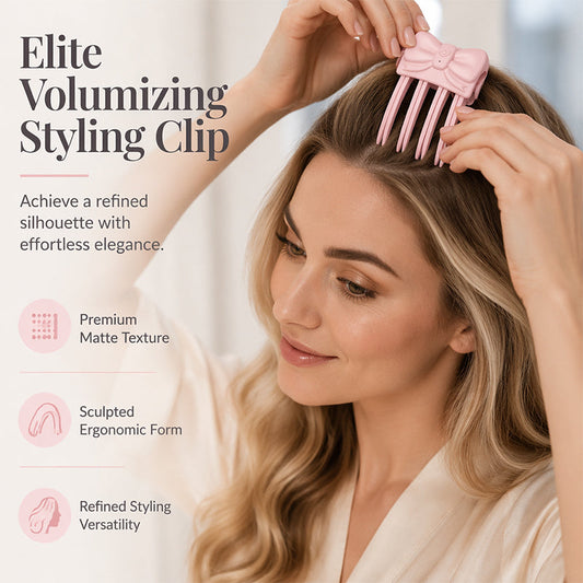 🔋 Rechargeable Root Volumizing Clip – Cordless Heated Hair Lifter for Fine Flat Hair, 2 Heat Settings, USB-C Portable Styling Tool ✨💁‍♀️