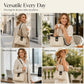 👜 Spacious Straw Shoulder Bag for Commuting – Woven Raffia Tote for City Break & Work, Lightweight Summer Bag with Inner Pouch 🏙️✨