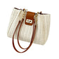 👜 Spacious Straw Shoulder Bag for Commuting – Woven Raffia Tote for City Break & Work, Lightweight Summer Bag with Inner Pouch 🏙️✨