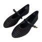 👡 Woven Mary Jane Ballet Flats – Breathable Mesh Hollow Out Shoes, Lightweight Summer Flats for Women 🏖️✨