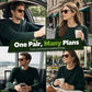 🕶️ Unisex Vintage Polarized Sunglasses – Retro Metal Frame with UV400 Protection, Stylish Shades for Men & Women ✨